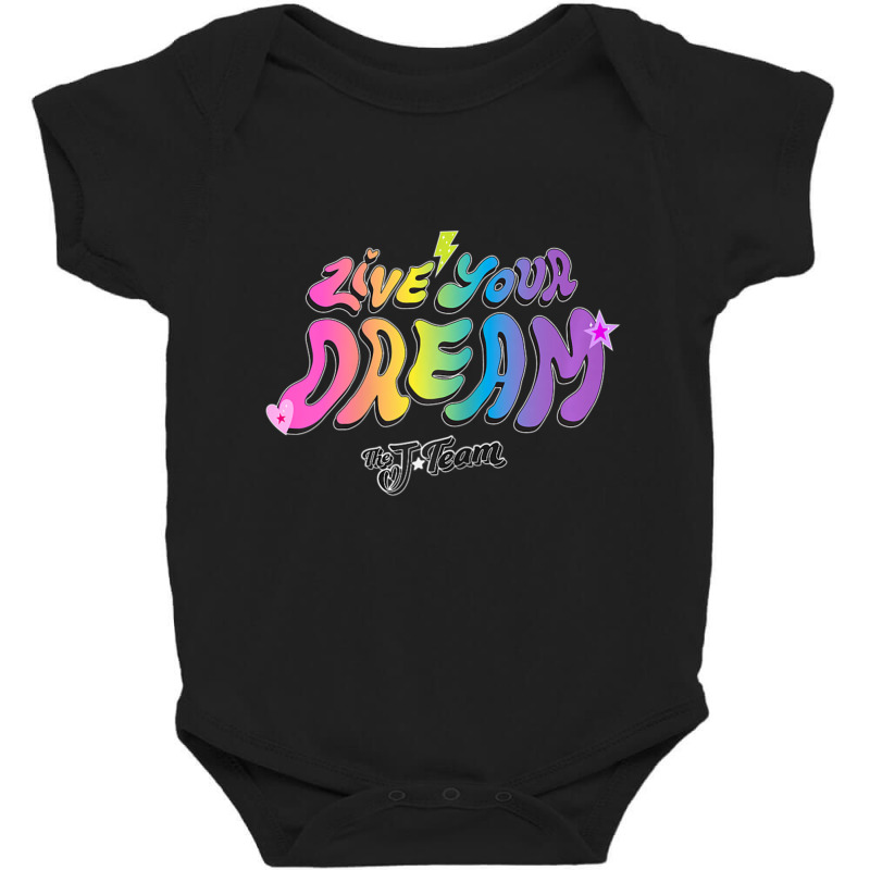 J Team Live Your Dream Baby Bodysuit by cm-arts | Artistshot