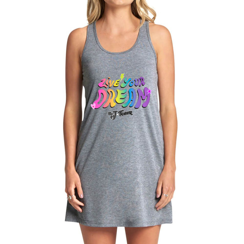 J Team Live Your Dream Tank Dress by cm-arts | Artistshot