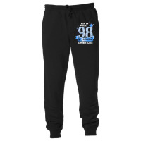 98 & Fabulous I Blue Black Party Group Candid Photo Outfit Unisex Jogger | Artistshot