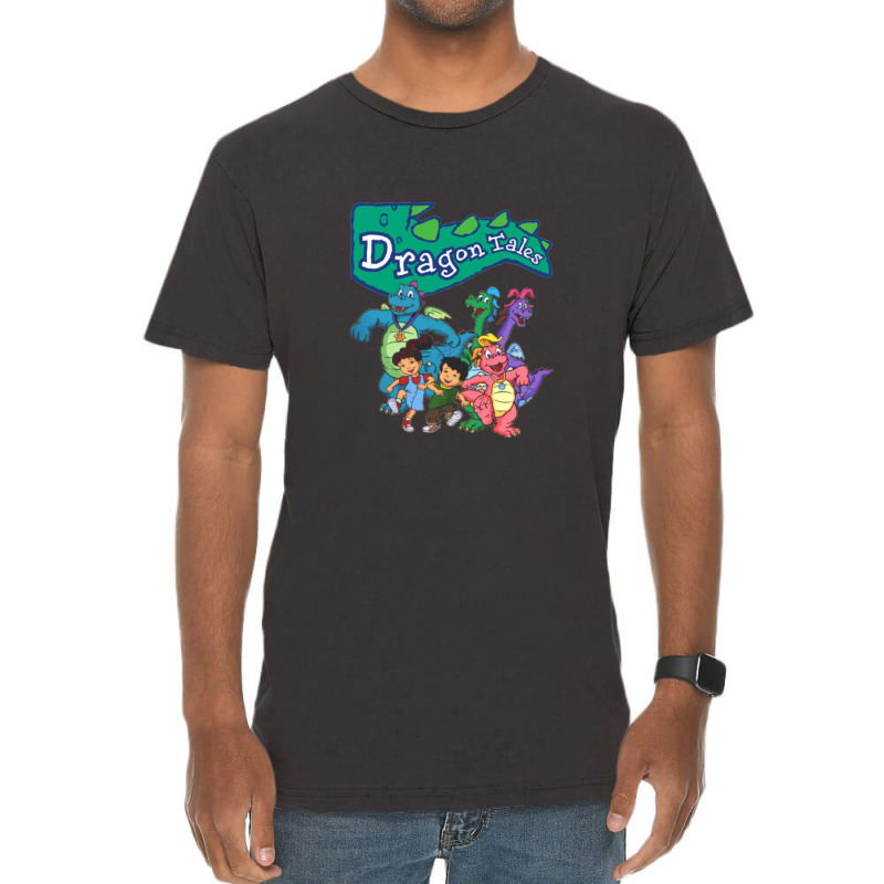 Dragon Tales Graphic Vintage T-Shirt by JamesMccollough | Artistshot