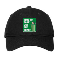 Time To Take Out The Trash - Scott Morrison Adjustable Cap | Artistshot