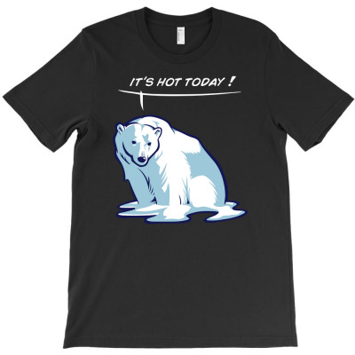 Melting Bear Funny T-shirt Designed By Kurnia Purnamasari