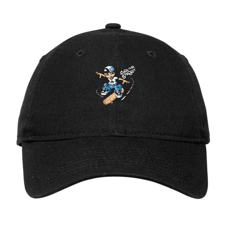 Skate Boy Flip Funny Adjustable Cap | Artistshot