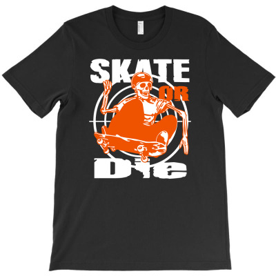 Skeleton Skateboarder Funny T-shirt Designed By Kurnia Purnamasari