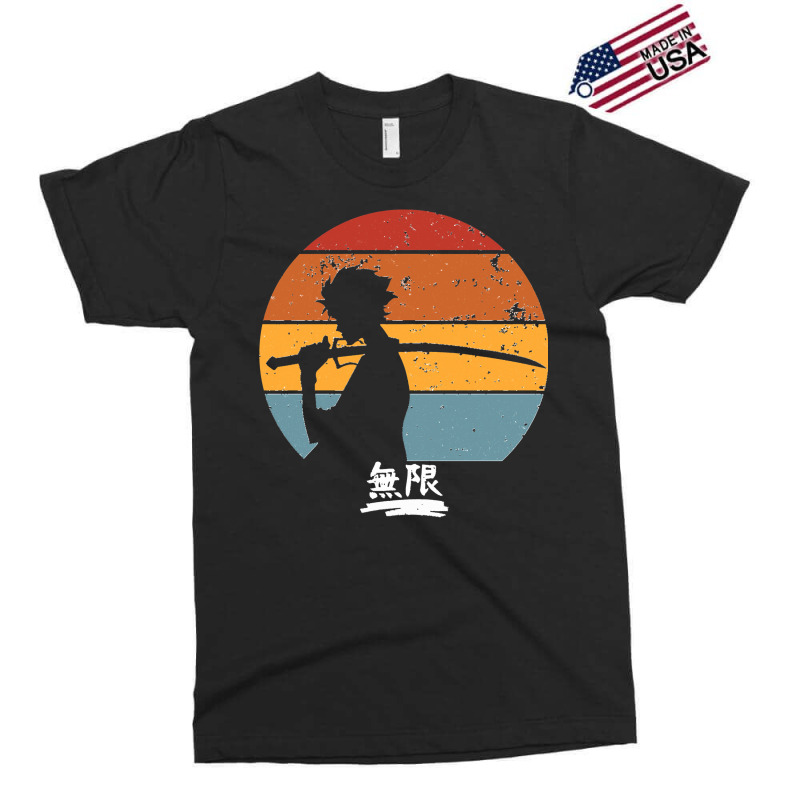 Samurai Champloo Mugen Sunset Silhouette Mugen Samurai Champloo Classi Exclusive T-shirt by lyheranea | Artistshot