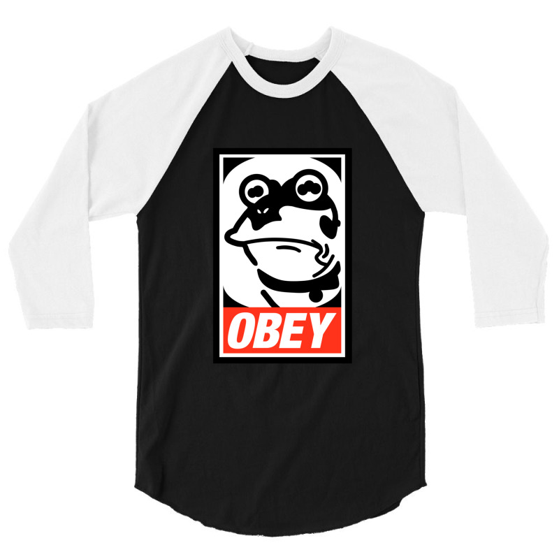 Obey Hypnotic Toad Gift 3/4 Sleeve Shirt by WarrenCordero | Artistshot