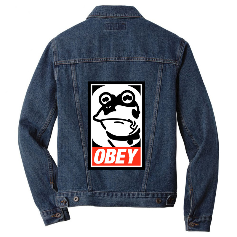 Obey Hypnotic Toad Gift Men Denim Jacket by WarrenCordero | Artistshot