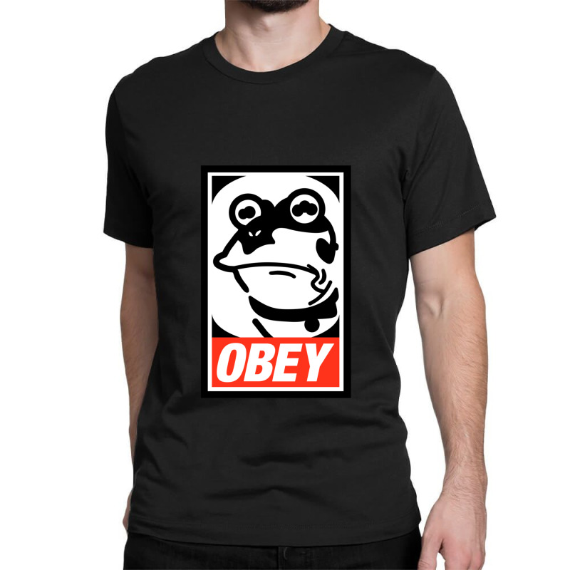 Obey Hypnotic Toad Gift Classic T-shirt by WarrenCordero | Artistshot