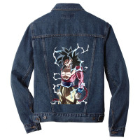 C:\users\administrator\desktop\design\3\9171. Goku Wallpaper\1\goku Su Men Denim Jacket | Artistshot