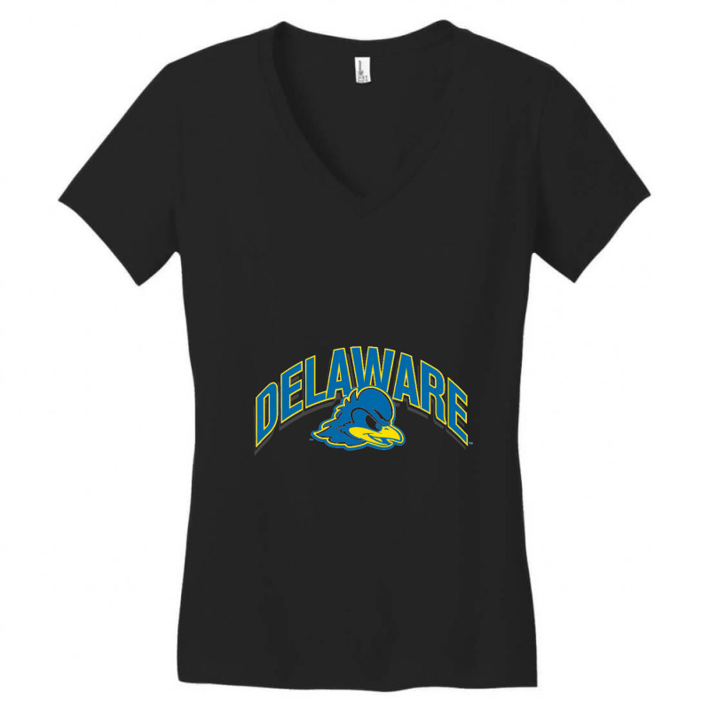 Delaware Fightin' Blue Women's V-neck T-shirt | Artistshot