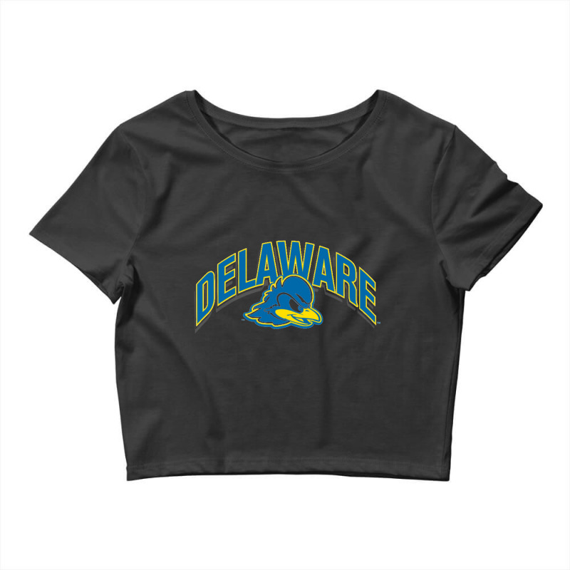 Delaware Fightin' Blue Crop Top | Artistshot