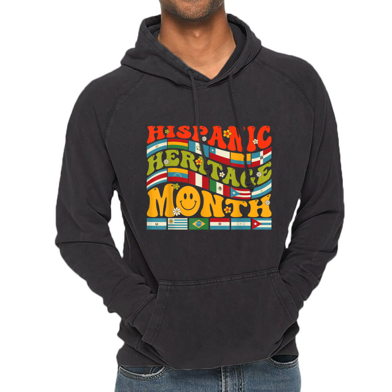 Hispanic Heritage Month Vintage Hoodie by JENNYKISS | Artistshot