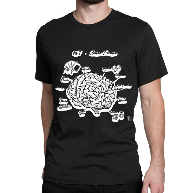 Analysis Paralysis Black Print Classic T-shirt by cm-arts | Artistshot