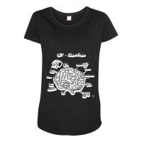 Analysis Paralysis Black Print Maternity Scoop Neck T-shirt | Artistshot