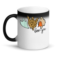 Boo Jee Leopard Funny Halloween Ghost T Shirt Magic Mug | Artistshot