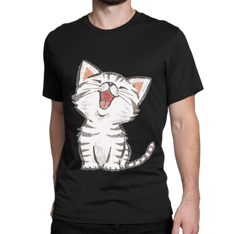 Americanshorthairhappy.png Classic T-shirt by JenniferAllen | Artistshot