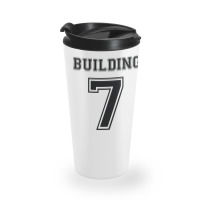 Building 7 - Controlled Demolition Travel Mug | Artistshot