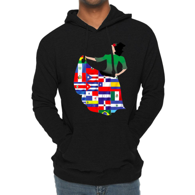 Hispanic Heritage Month  (4) Lightweight Hoodie by JENNYKISS | Artistshot