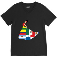 Hispanic Heritage Month  (5) V-neck Tee | Artistshot