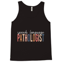 Speech Language Pathologist Slp Speech Therapy Pathology Tank Top | Artistshot