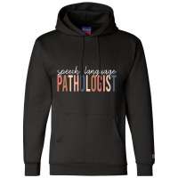 Speech Language Pathologist Slp Speech Therapy Pathology Champion Hoodie | Artistshot