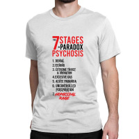 Umbrella Academy 2 The 7 Stages In Paradox Psychosis (white) For Frien Classic T-shirt | Artistshot