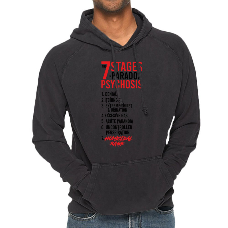 Umbrella Academy 2 The 7 Stages In Paradox Psychosis (white) For Frien Vintage Hoodie by BruceDunn | Artistshot