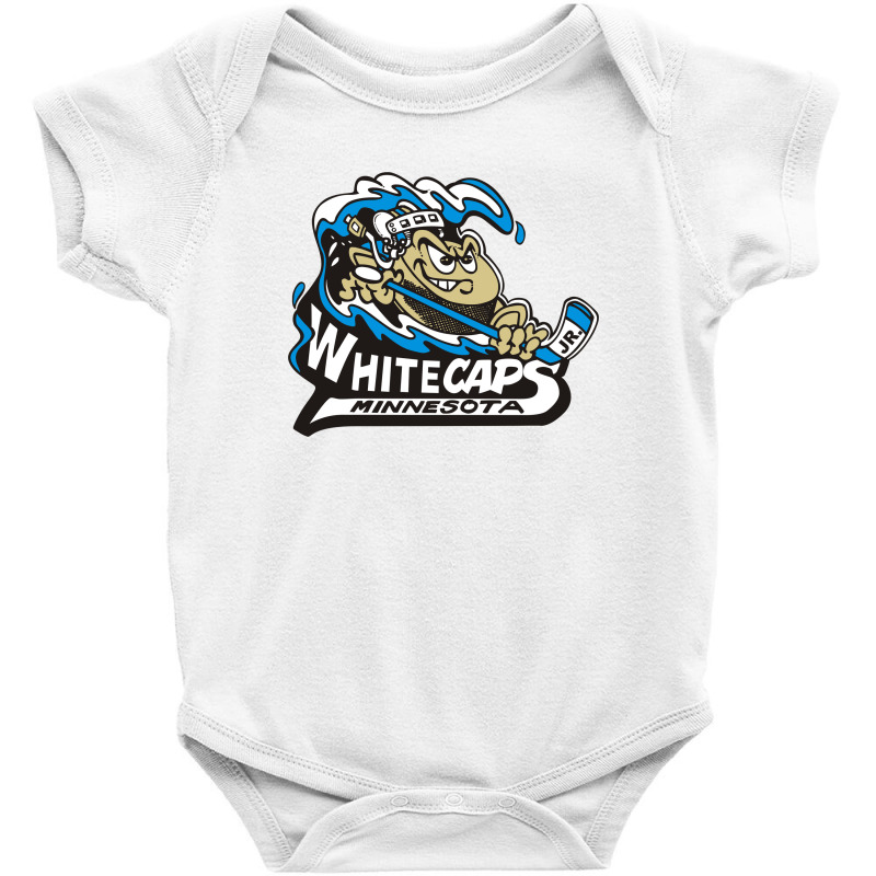 The Minnesota Whitecaps Alternate Baby Bodysuit by aqsat | Artistshot