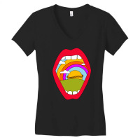 Mouthful Energy Women's V-neck T-shirt | Artistshot