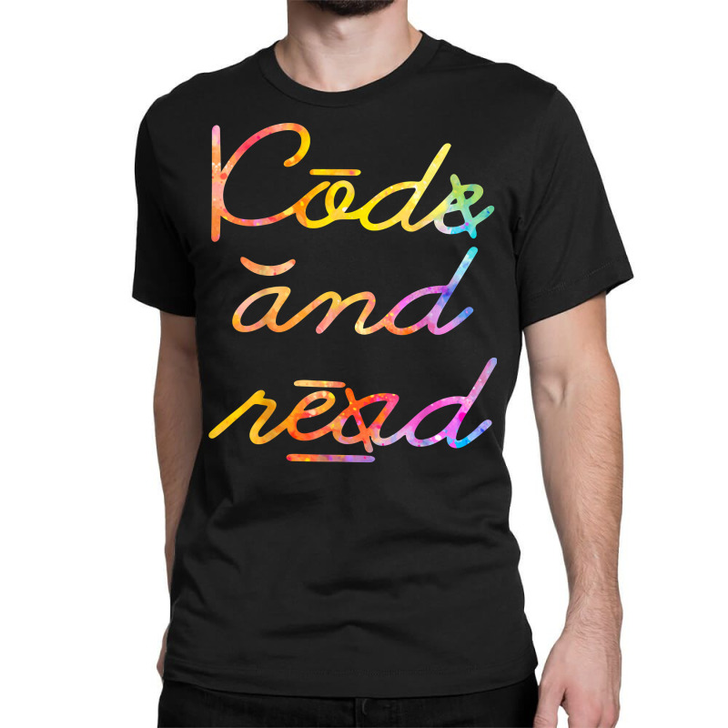 Code And Read Dyslexia Awareness T Shirt Classic T-shirt by cm-arts | Artistshot