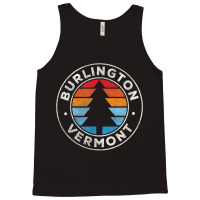 Burlington Vermont Vt Vintage Graphic Retro 70s T Shirt Tank Top | Artistshot