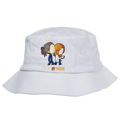 Grey’s Anatomy You’re My Person Bucket Hat Designed By Pinkanzee