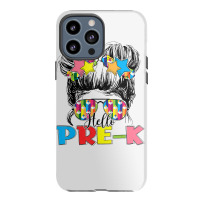 Hello Pre K Toddler Girls First Day Of School Iphone 13 Pro Max Case | Artistshot