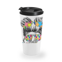 Hello Pre K Toddler Girls First Day Of School Travel Mug | Artistshot