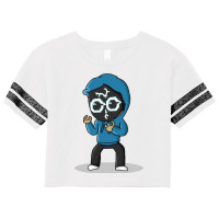 Cool Mask Boy Scorecard Crop Tee | Artistshot