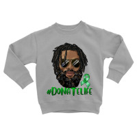 Black Man With Locs Donate Life Toddler Sweatshirt | Artistshot