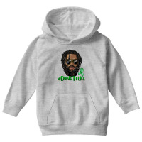 Black Man With Locs Donate Life Youth Hoodie | Artistshot