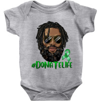 Black Man With Locs Donate Life Baby Bodysuit | Artistshot