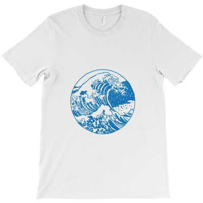 Great Wave T-shirt Designed By Denny Sumargo