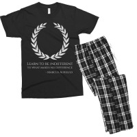 Classical Rome Stoic Philosophy Caesar Marcus Aurelius Quote Men's T-shirt Pajama Set | Artistshot