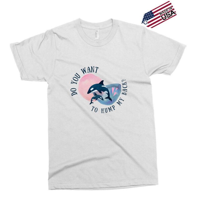 Funny Whale Pun Hump My Back Exclusive T-shirt | Artistshot