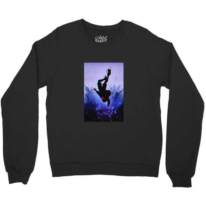 Miles Morales Crewneck Sweatshirt by cm-arts | Artistshot