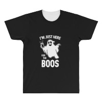 Here For The Boos All Over Men's T-shirt | Artistshot