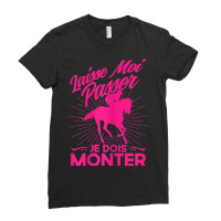 Horseman Rider Horses Vintage Let Me Pass Ladies Fitted T-shirt | Artistshot