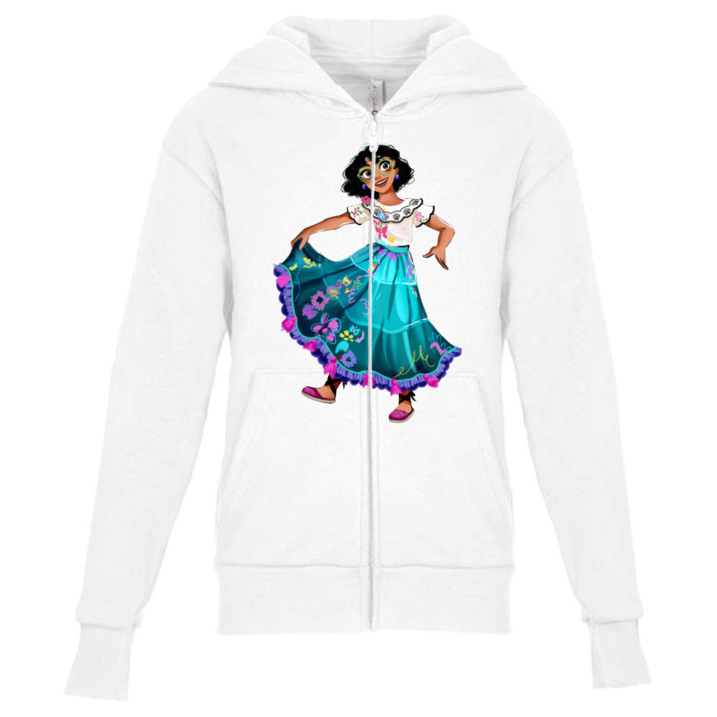 Cute Mirabel Youth Zipper Hoodie | Artistshot