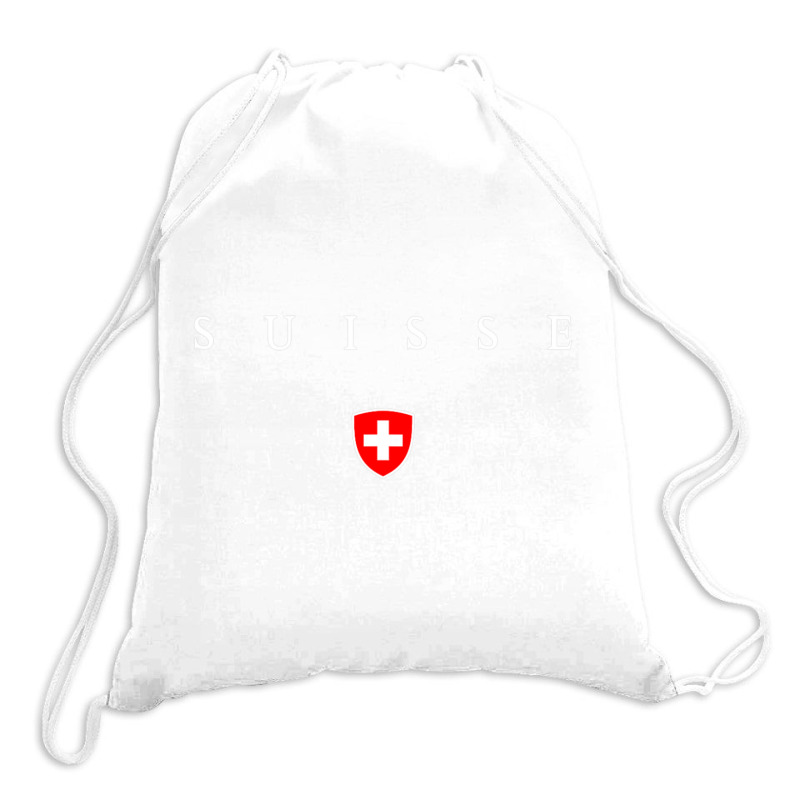 Switzerland Suisse Xo4u Original Drawstring Bags | Artistshot