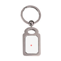 Switzerland Suisse Xo4u Original Silver Rectangle Keychain | Artistshot