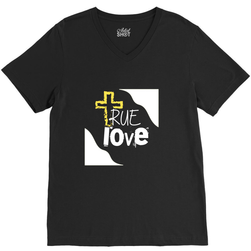 True Love V-Neck Tee by BELLINI | Artistshot