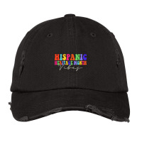 National Hispanic Heritage Month Vibes Hispanic Heritage Vintage Cap | Artistshot