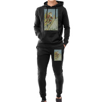 Santa Claus Delivering Toys To Homes Illustration (1909) Hoodie & Jogger Set | Artistshot